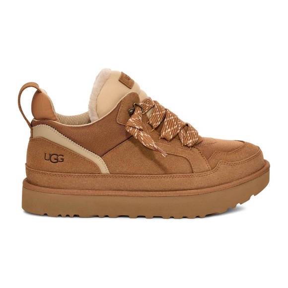 UGG Men's Lowmel Sneaker in Chestnut. 1170750